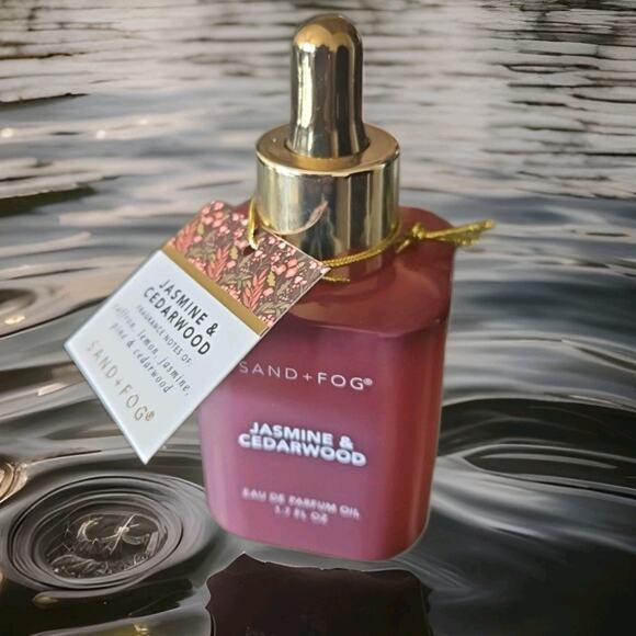 Sand And Fog Jasmine Cedarwood Parfum Oil Dropper 50ml 1.7floz New Parfum Oi - Picture 2 of 3